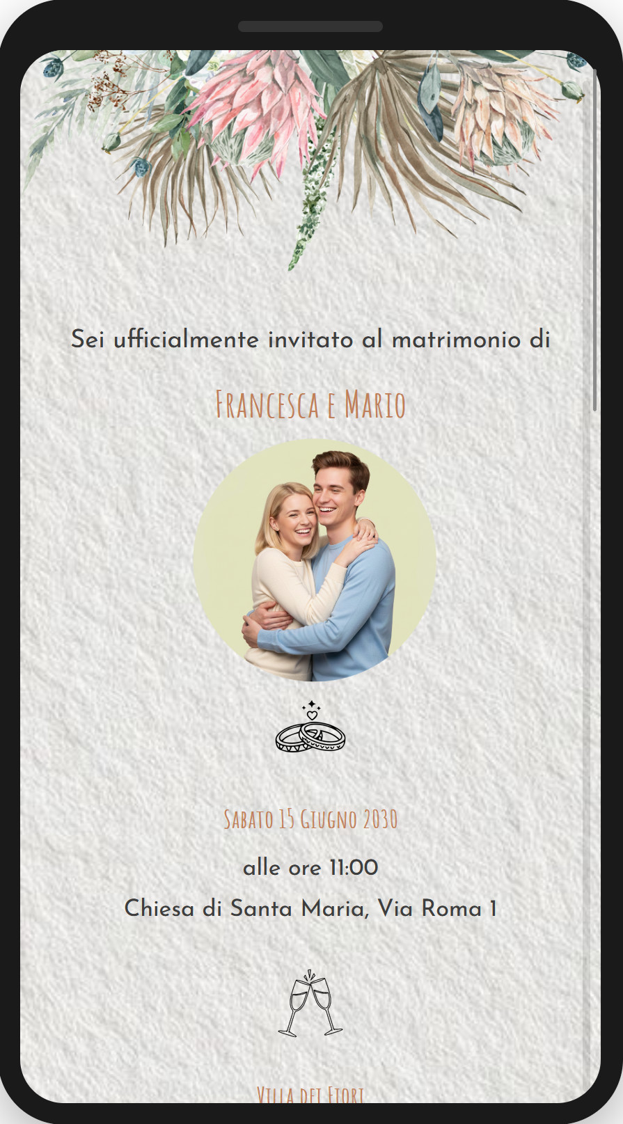 preview-24-boho-naturale-foto Preview partecipazione di matrimonio digitale fai da te, template boho naturale