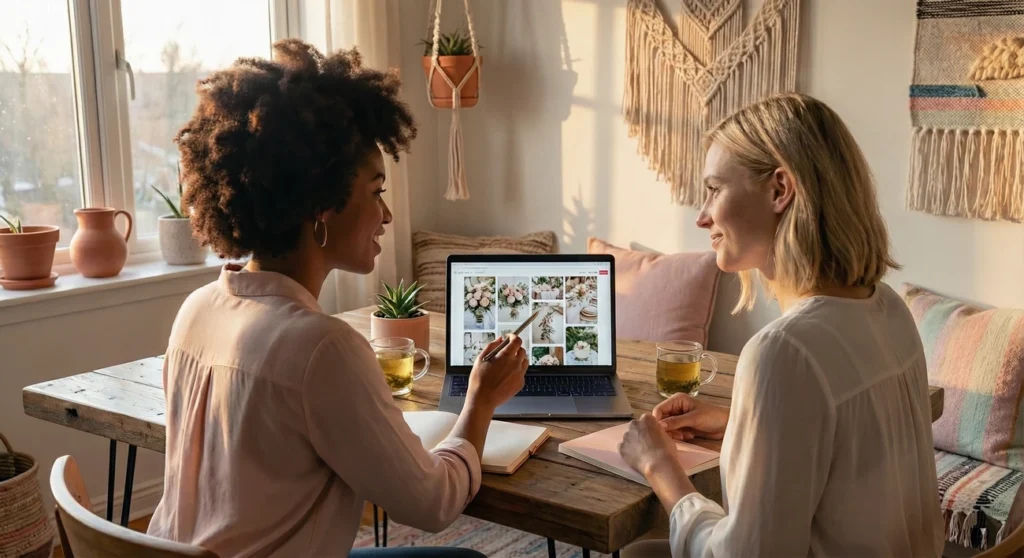 Wessing Planner e sposa organizzano il matrimonio davanti a un tablet con dimmisecisarai.it